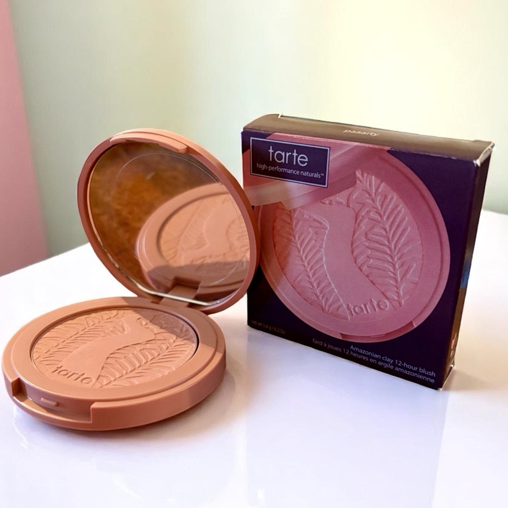 💎 Tarte Amazonian Clay 12-Hour Blush Color Paaarty New In Box Jumbo Full-Size